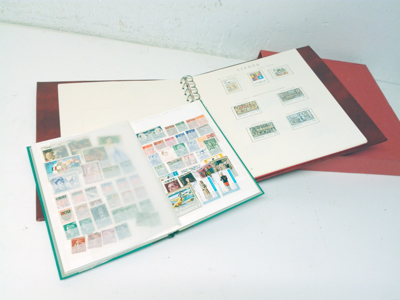 album coleccion sellos numismatica carton consultar modelos